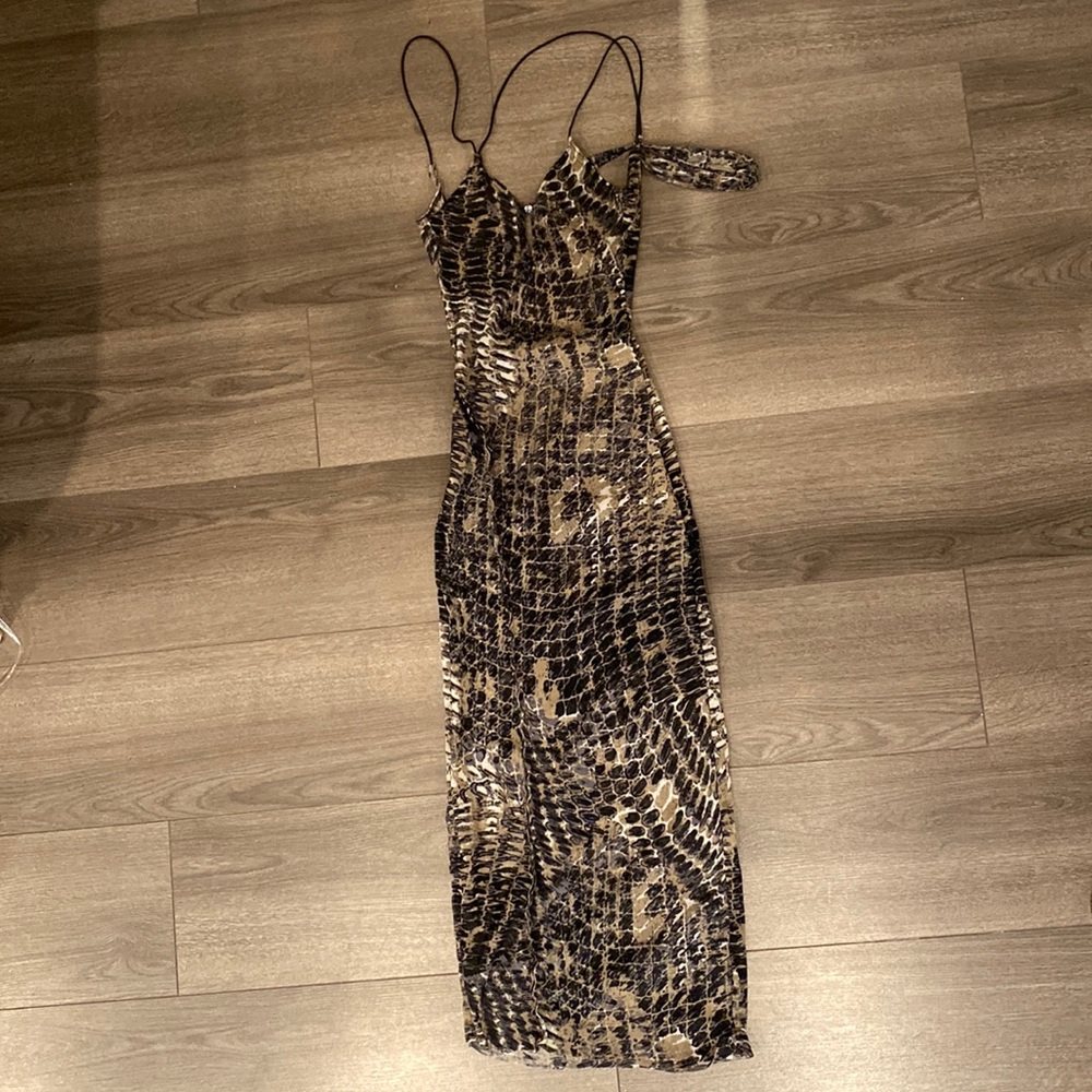 The K Label Animal Print Dress